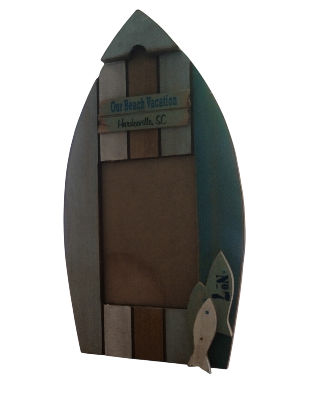 SOLD Our Beach Vacation Hardeeville SC Picture Frame - Picture 1 of 3
